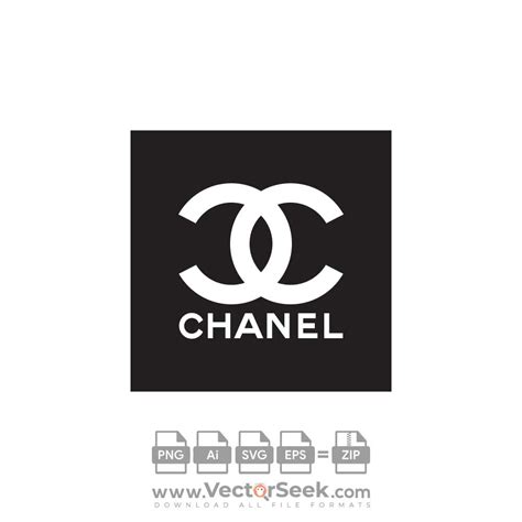 black and white chanel logos|coco Chanel design logo.